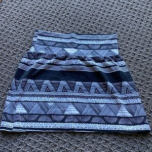 Geometric American Apparel mini skirt